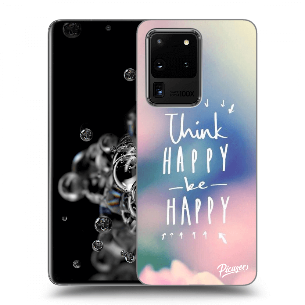 Picasee ULTIMATE CASE für Samsung Galaxy S20 Ultra 5G G988F - Think happy be happy