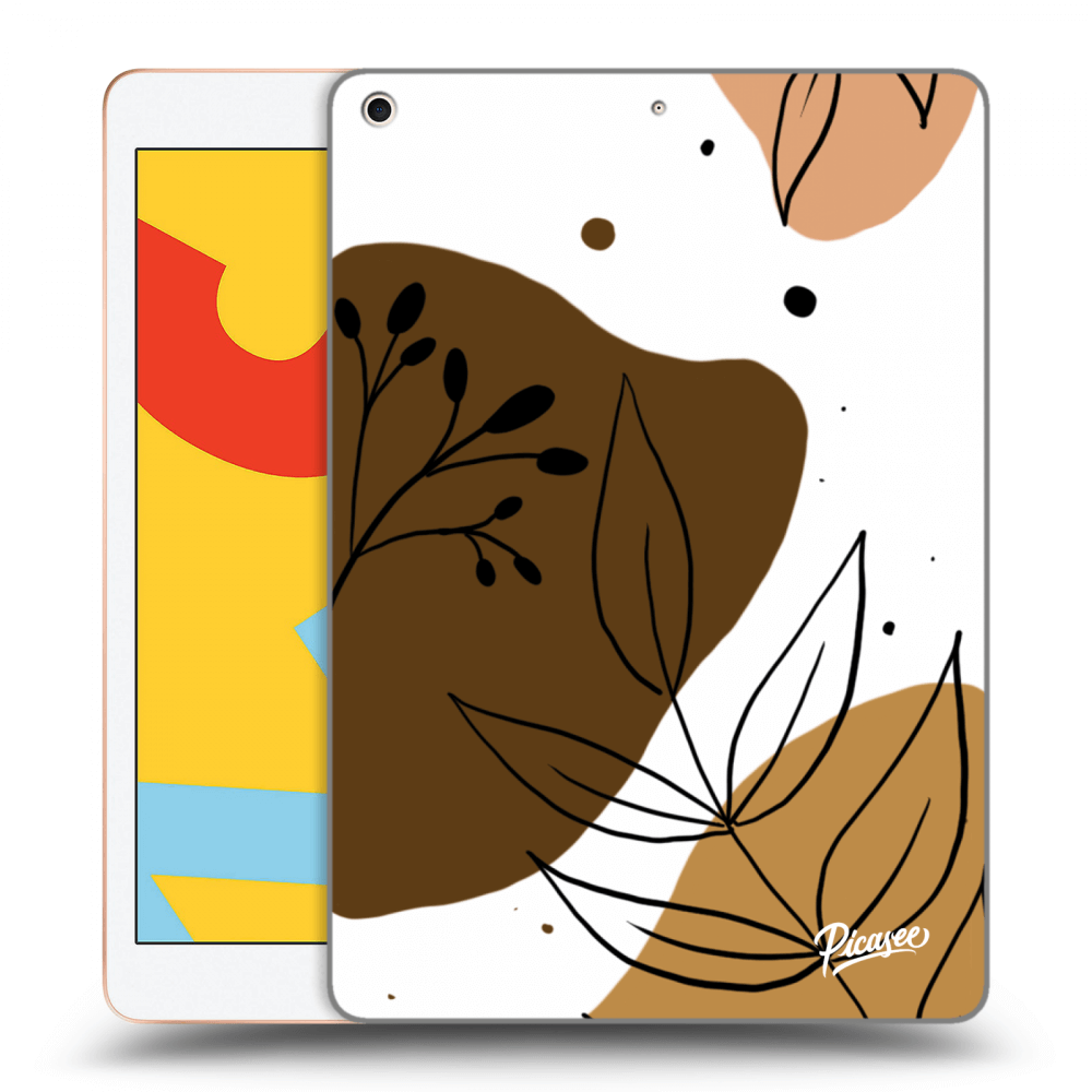 Picasee transparente Silikonhülle für Apple iPad 10.2" 2019 (7. gen) - Boho style
