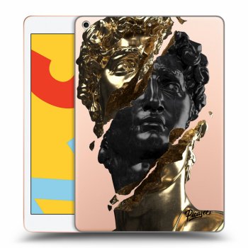 Hülle für Apple iPad 10.2" 2019 (7. gen) - Gold - Black