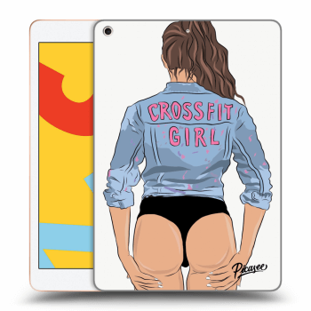 Hülle für Apple iPad 10.2" 2019 (7. gen) - Crossfit girl - nickynellow