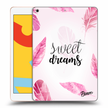 Picasee transparente Silikonhülle für Apple iPad 10.2" 2019 (7. gen) - Sweet dreams