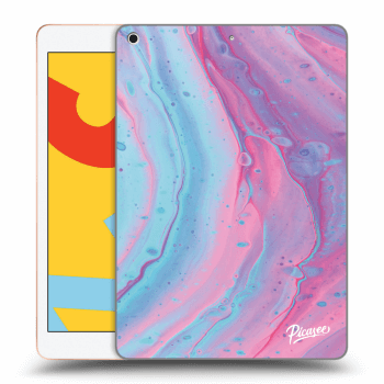 Hülle für Apple iPad 2019 (7. gen) - Pink liquid