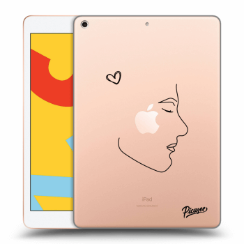Picasee transparente Silikonhülle für Apple iPad 10.2" 2019 (7. gen) - Couple boy