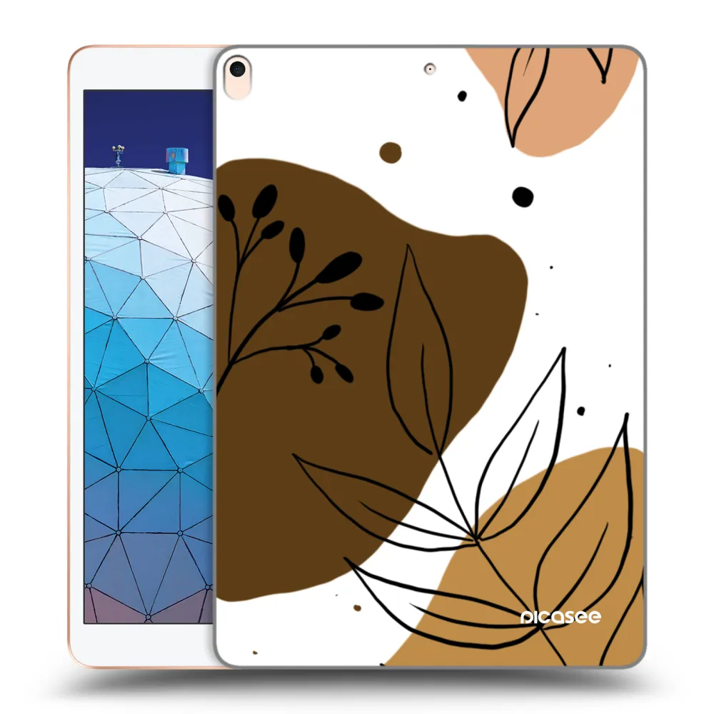 Picasee transparente Silikonhülle für Apple iPad Air 10.5" 2019 (3.gen) - Boho style