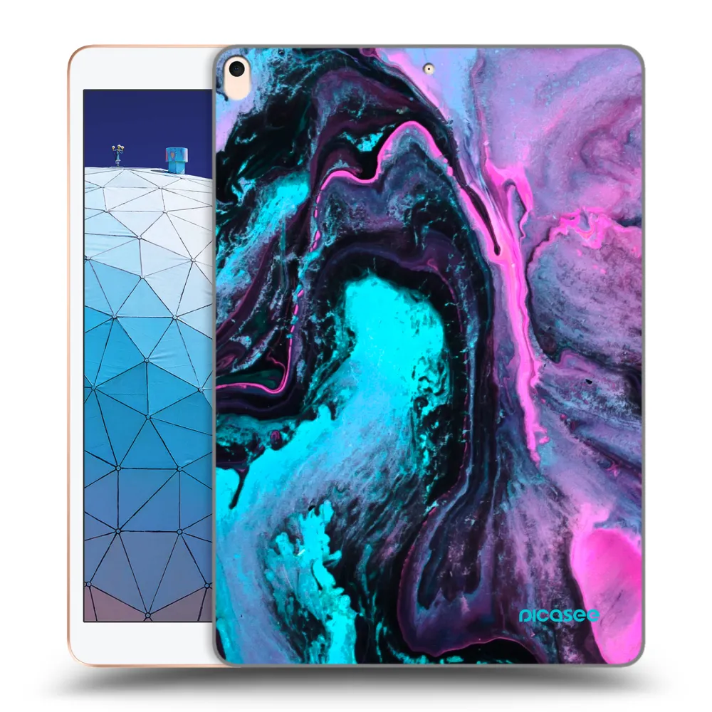 Picasee transparente Silikonhülle für Apple iPad Air 10.5" 2019 (3.gen) - Lean 2