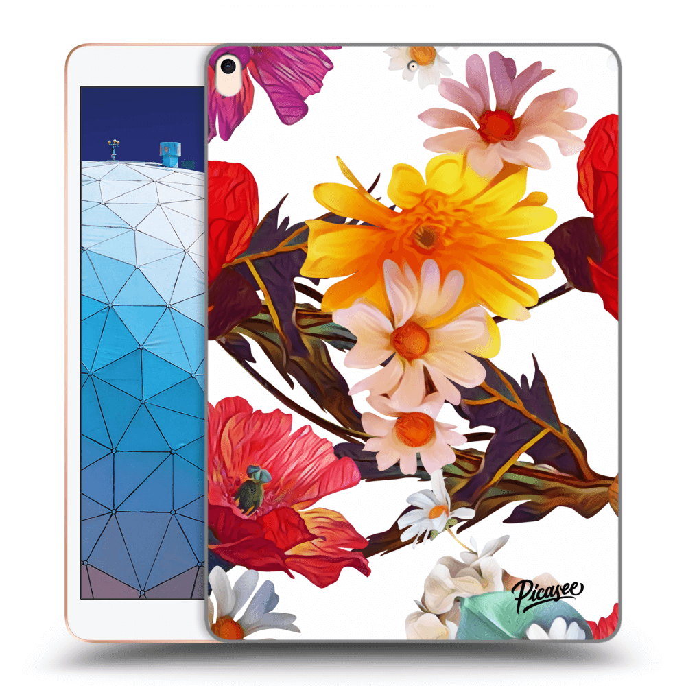 Picasee transparente Silikonhülle für Apple iPad Air 10.5" 2019 (3.gen) - Meadow