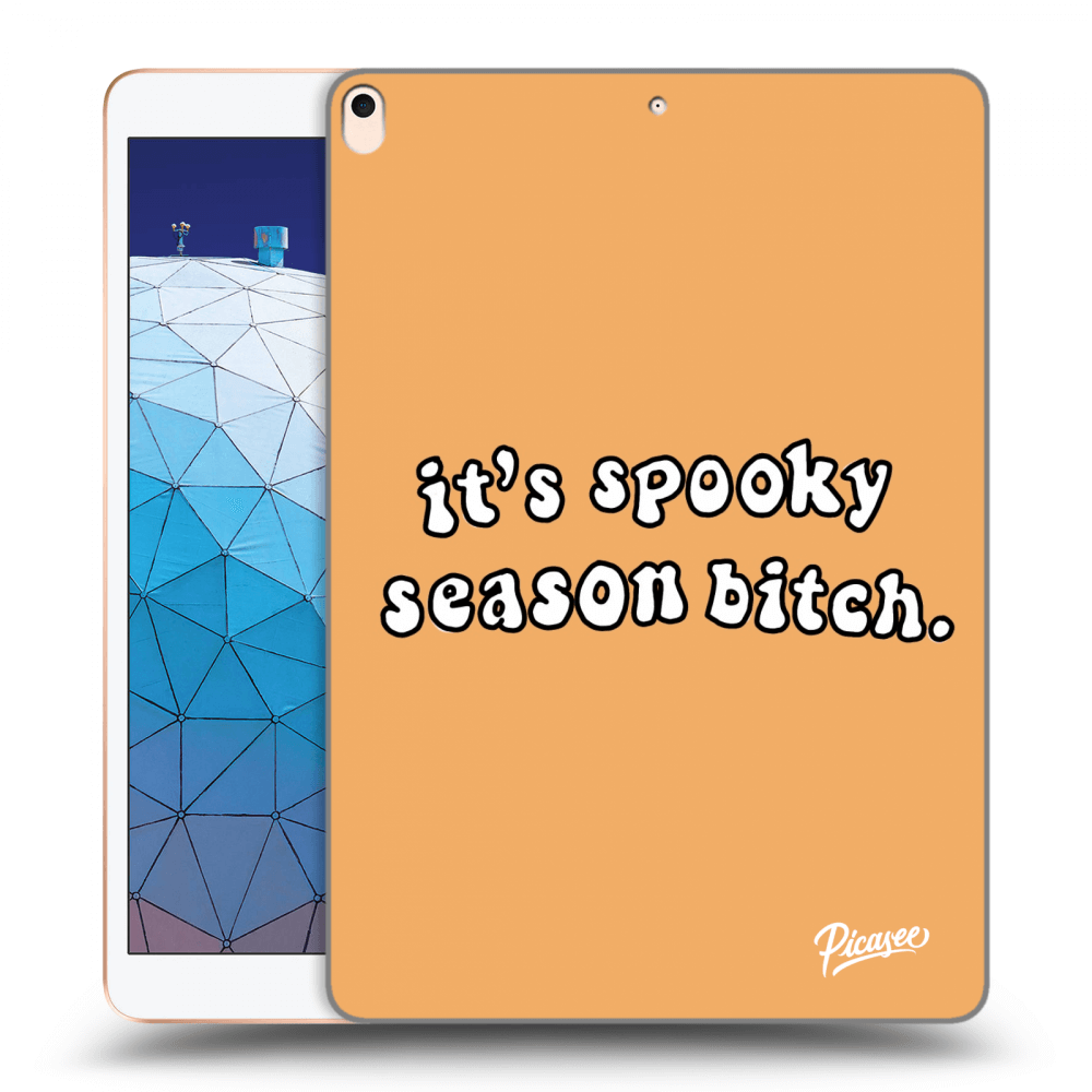 Picasee transparente Silikonhülle für Apple iPad Air 10.5" 2019 (3.gen) - Spooky season