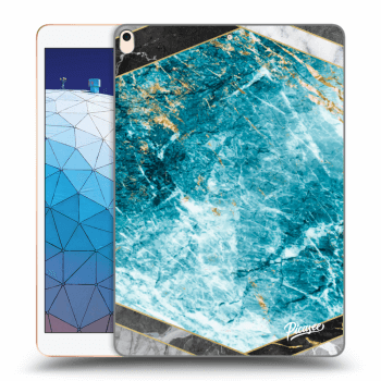 Hülle für Apple iPad Air 10.5" 2019 (3.gen) - Blue geometry