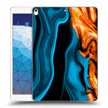 Hülle für Apple iPad Air 10.5" 2019 (3.gen) - Gold blue