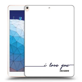 Hülle für Apple iPad Air 10.5" 2019 (3.gen) - Ich liebe dich