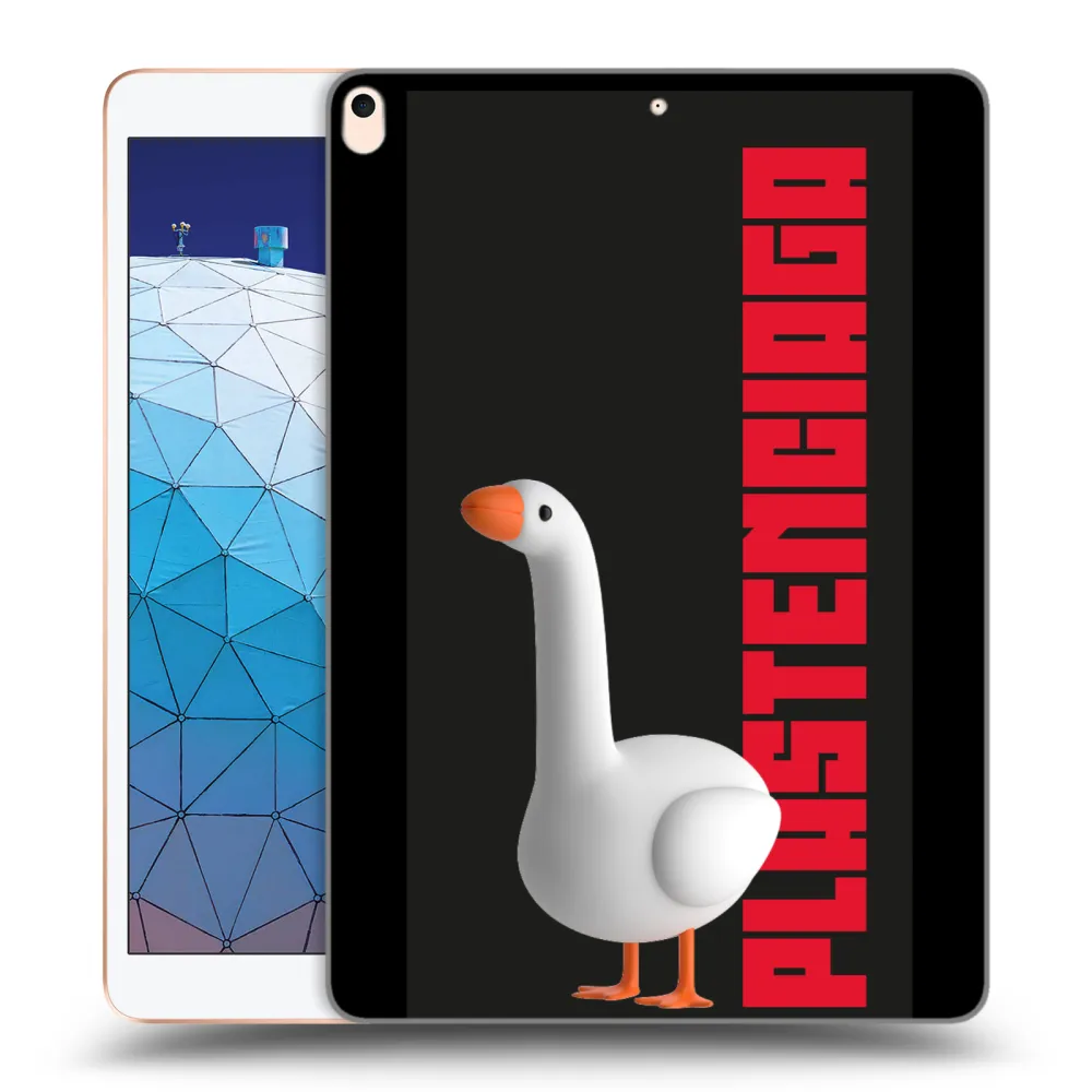 Picasee transparente Silikonhülle für Apple iPad Air 10.5" 2019 (3.gen) - Kiky Ricky