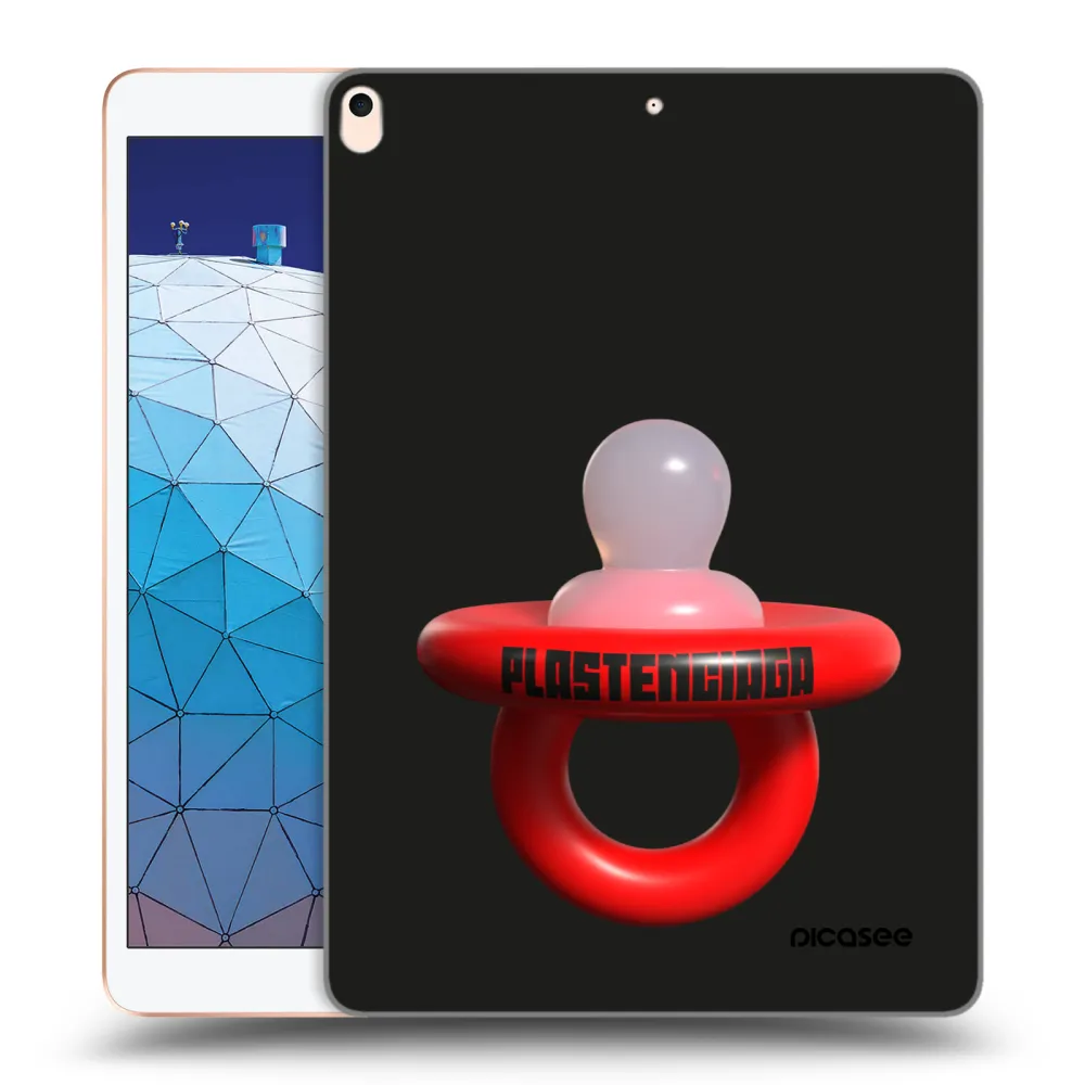 Picasee transparente Silikonhülle für Apple iPad Air 10.5" 2019 (3.gen) - Le Dudel