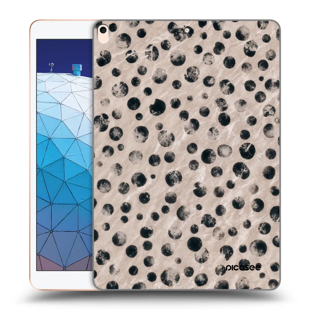 Picasee transparente Silikonhülle für Apple iPad Air 10.5" 2019 (3.gen) - Inked