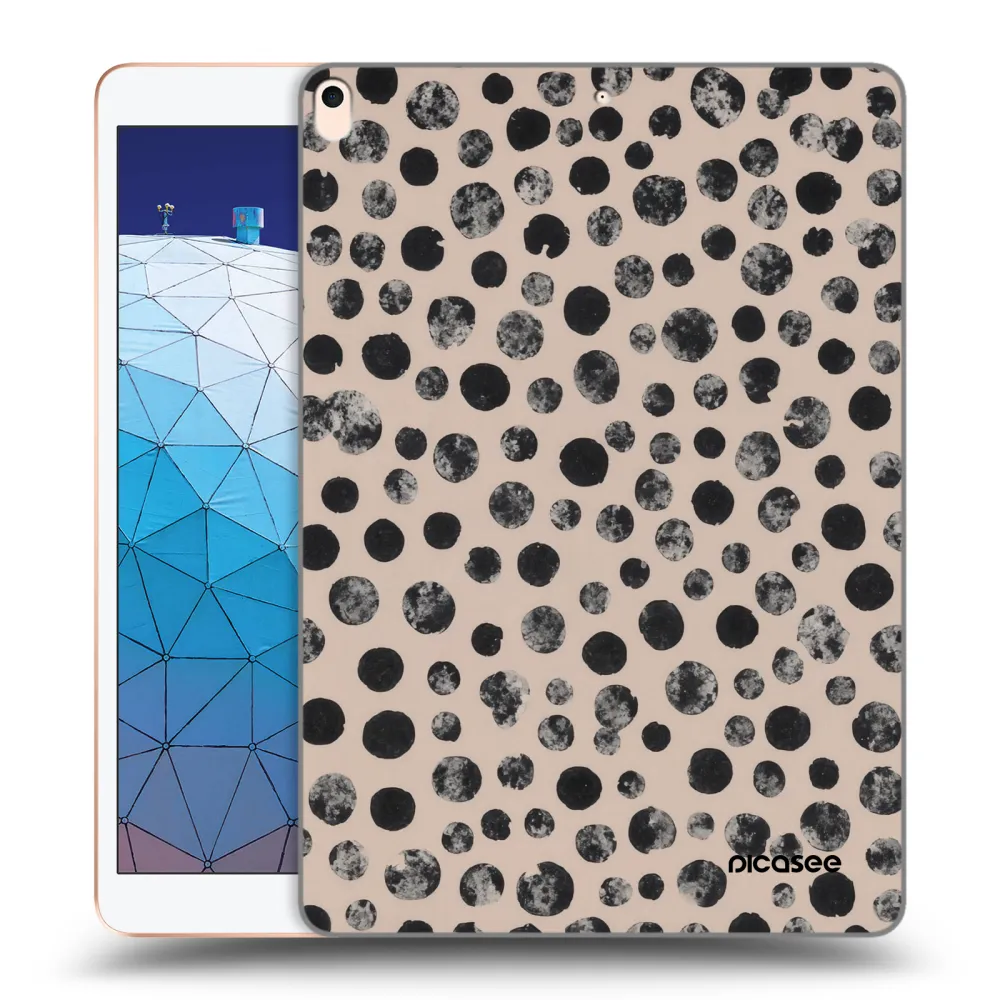 Picasee transparente Silikonhülle für Apple iPad Air 10.5" 2019 (3.gen) - Dots