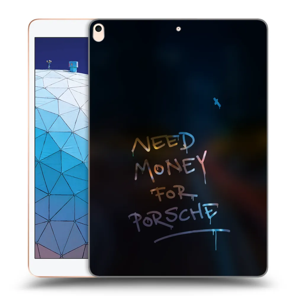 Picasee transparente Silikonhülle für Apple iPad Air 10.5" 2019 (3.gen) - Neon Nights