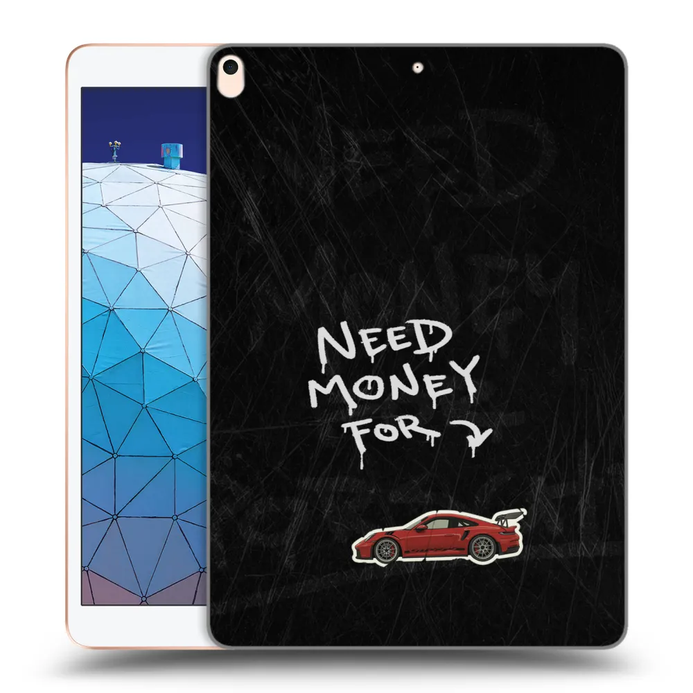 Picasee transparente Silikonhülle für Apple iPad Air 10.5" 2019 (3.gen) - Track Mode