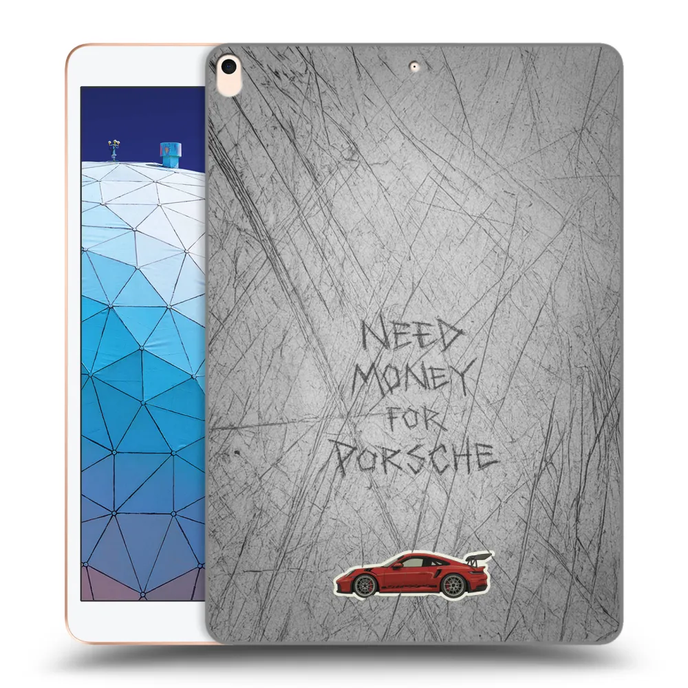 Picasee transparente Silikonhülle für Apple iPad Air 10.5" 2019 (3.gen) - Garage Scratch