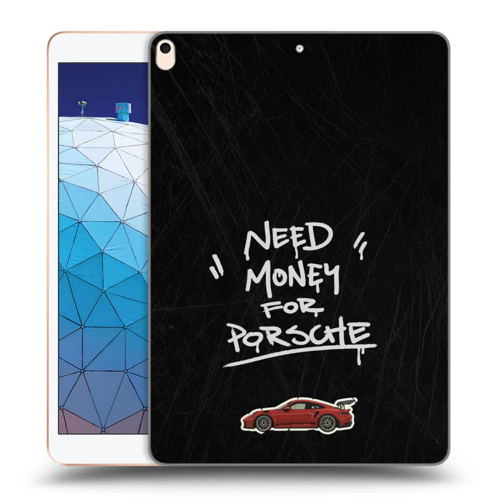 Picasee transparente Silikonhülle für Apple iPad Air 10.5" 2019 (3.gen) - Dark Racer