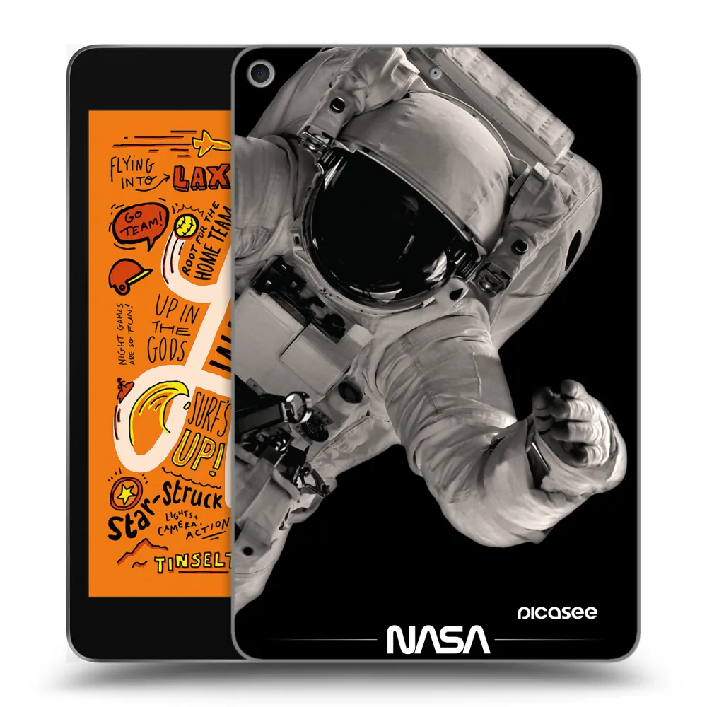 Picasee transparente Silikonhülle für Apple iPad mini 2019 (5. gen) - Astronaut Big