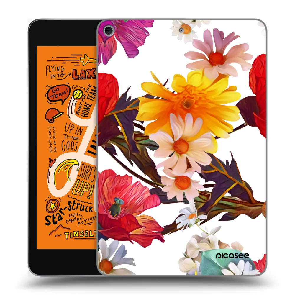 Picasee transparente Silikonhülle für Apple iPad mini 2019 (5. gen) - Meadow