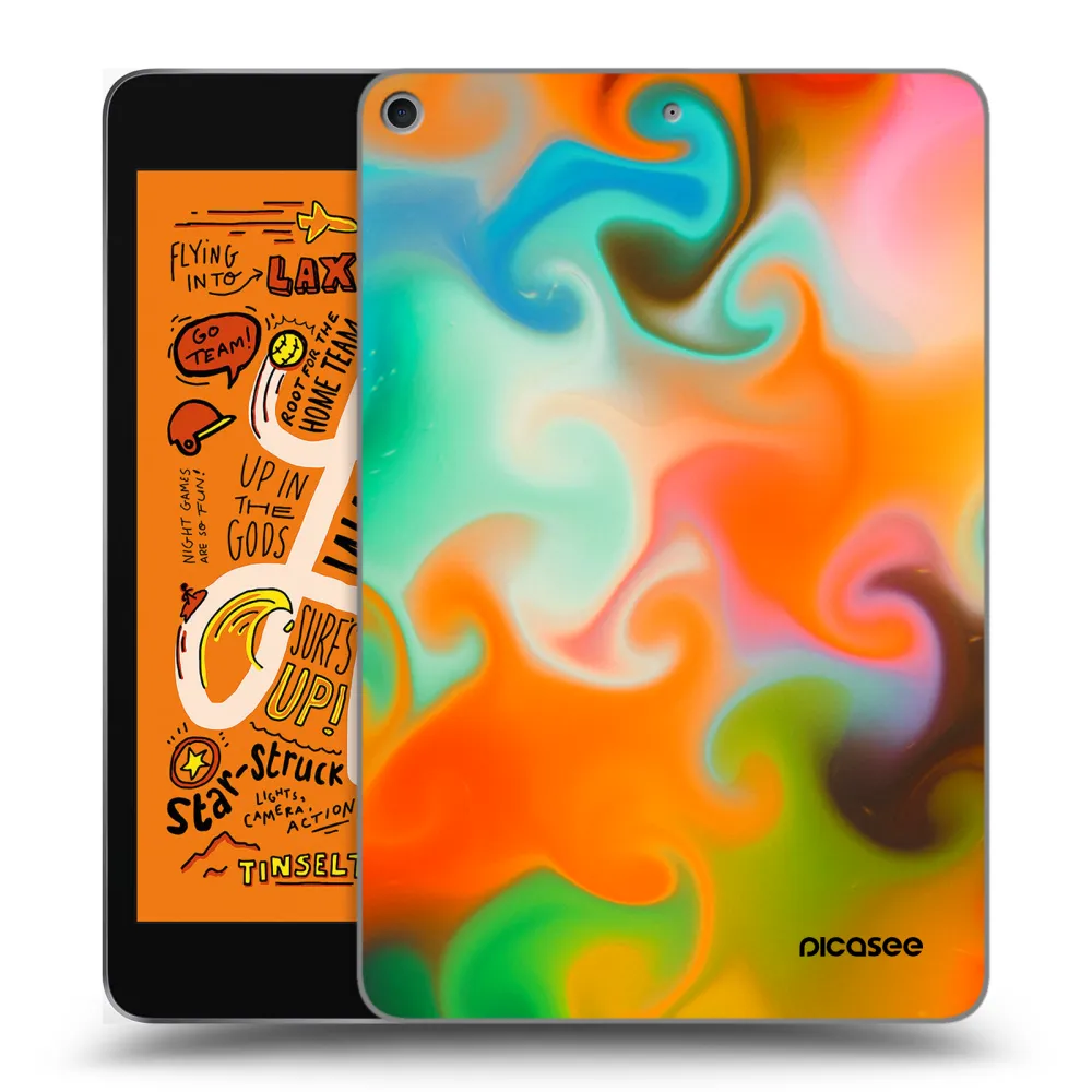Picasee transparente Silikonhülle für Apple iPad mini 2019 (5. gen) - Juice