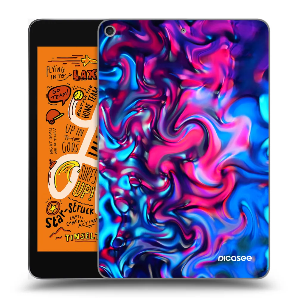 Picasee transparente Silikonhülle für Apple iPad mini 2019 (5. gen) - Redlight
