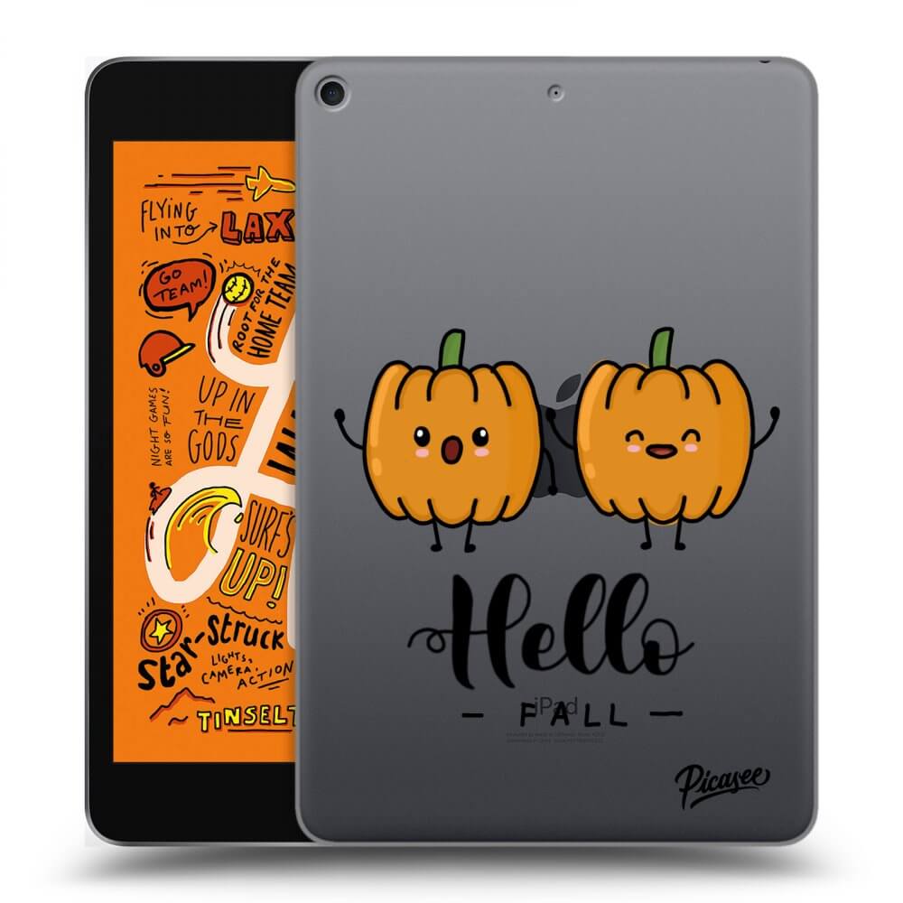 Picasee transparente Silikonhülle für Apple iPad mini 2019 (5. gen) - Hallo Fall
