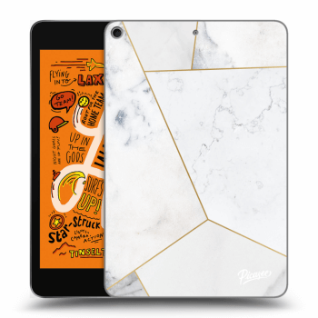 Hülle für Apple iPad mini 2019 (5. gen) - White tile