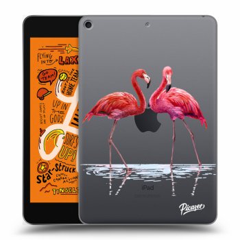 Hülle für Apple iPad mini 2019 (5. gen) - Flamingos zu zweit