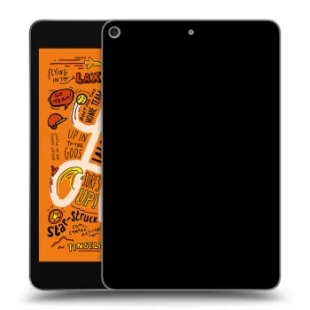 Picasee Schwarze Silikonhülle für Apple iPad mini 2019 (5. gen) - Picasee - new logo - black