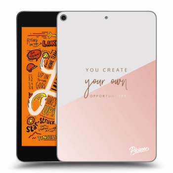 Picasee transparente Silikonhülle für Apple iPad mini 2019 (5. gen) - You create your own opportunities