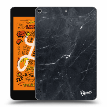 Picasee transparente Silikonhülle für Apple iPad mini 2019 (5. gen) - Black marble