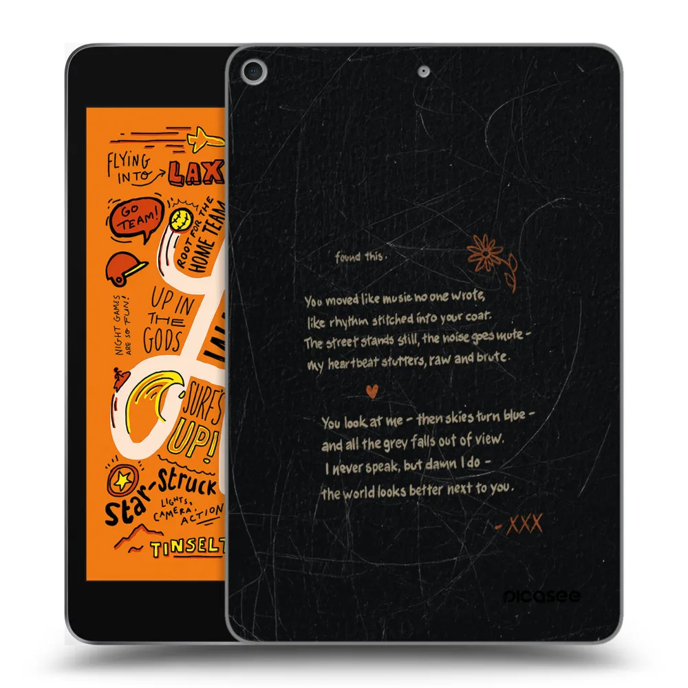 Picasee transparente Silikonhülle für Apple iPad mini 2019 (5. gen) - POET