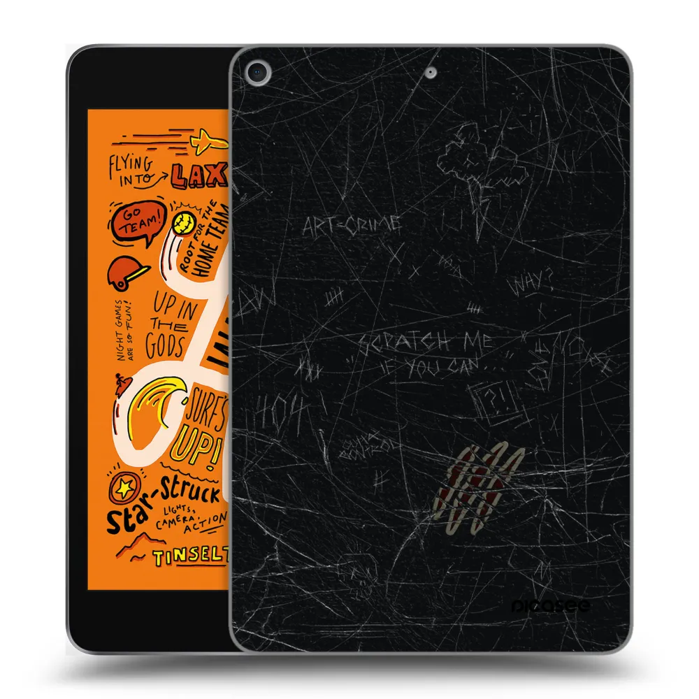 Picasee transparente Silikonhülle für Apple iPad mini 2019 (5. gen) - SCRATCH