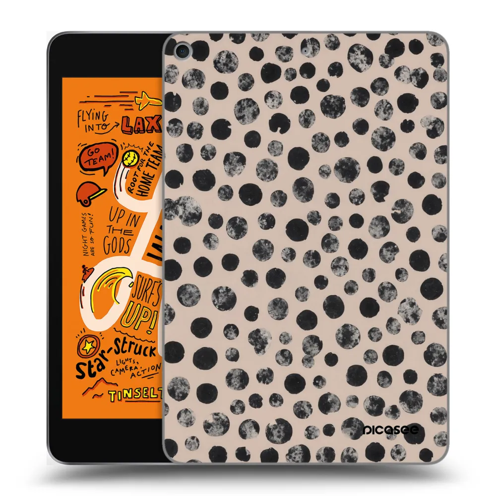 Picasee transparente Silikonhülle für Apple iPad mini 2019 (5. gen) - Dots