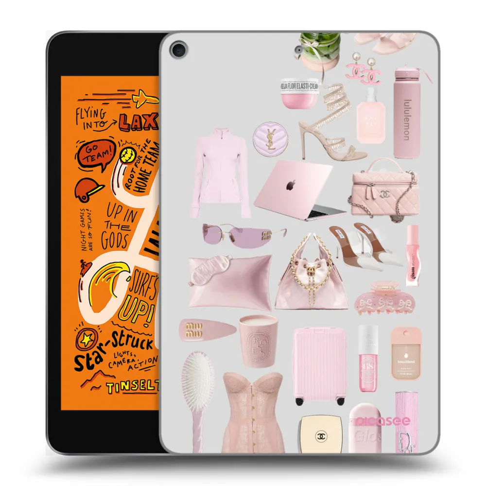 Picasee transparente Silikonhülle für Apple iPad mini 2019 (5. gen) - Glam Babe
