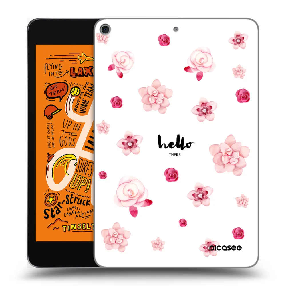 Picasee transparente Silikonhülle für Apple iPad mini 2019 (5. gen) - Hello there