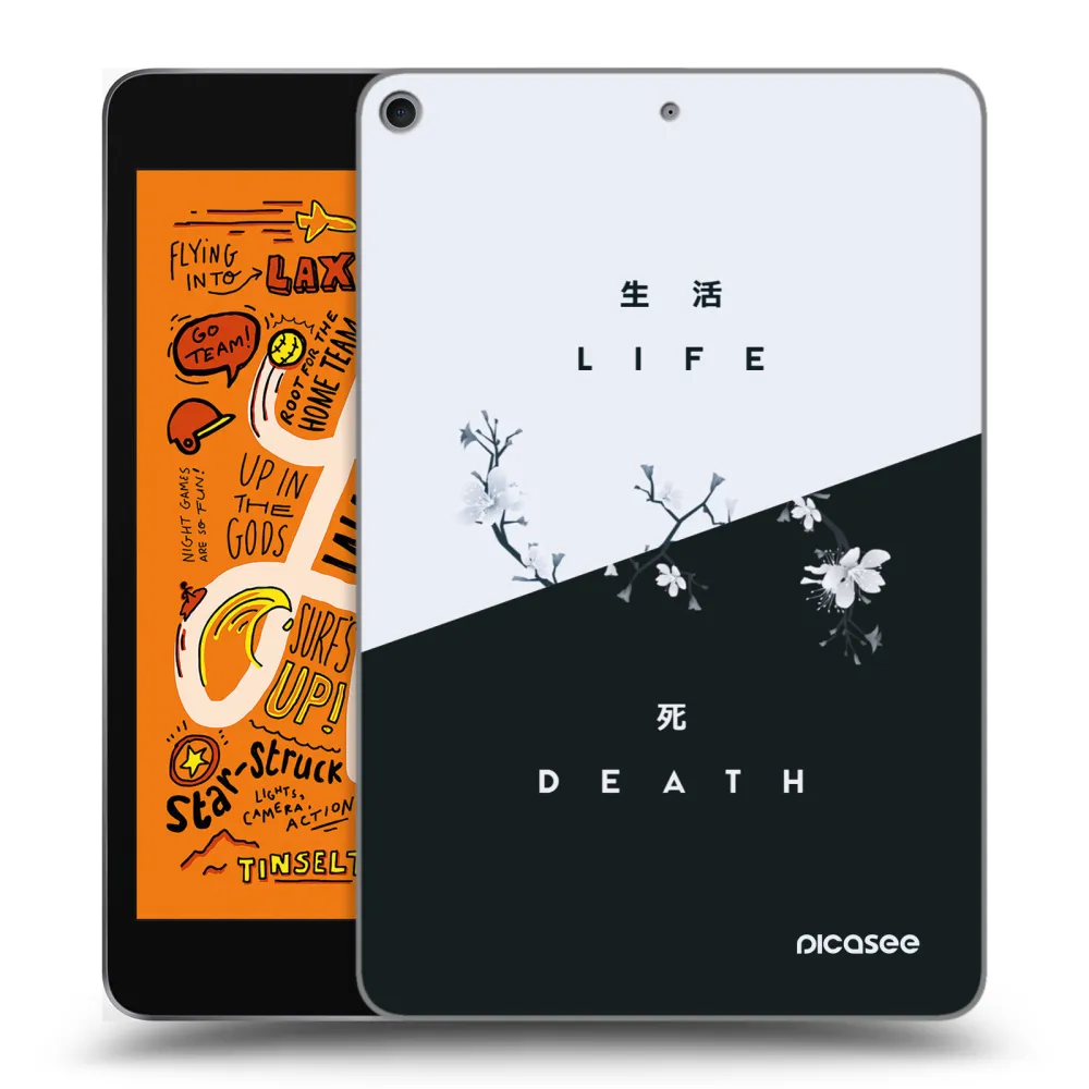 Picasee transparente Silikonhülle für Apple iPad mini 2019 (5. gen) - Lebendig - Tot