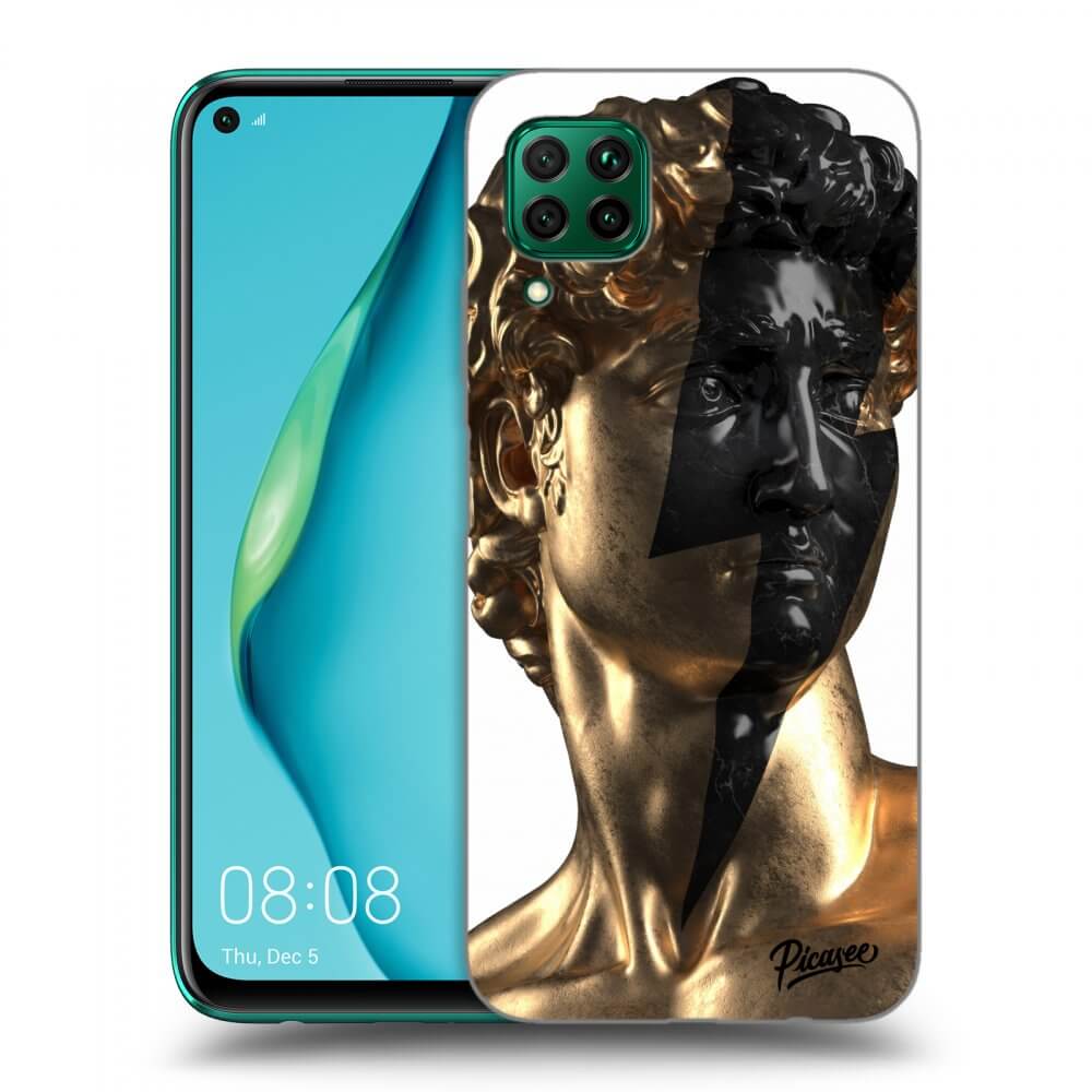 Picasee ULTIMATE CASE für Huawei P40 Lite - Wildfire - Gold