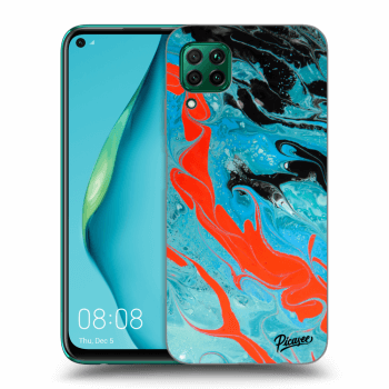 Picasee ULTIMATE CASE für Huawei P40 Lite - Blue Magma