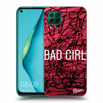 Picasee Huawei P40 Lite Hülle - Transparentes Silikon - Bad girl