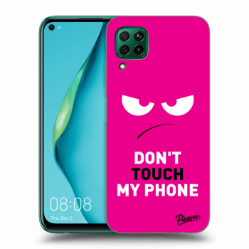 Picasee ULTIMATE CASE für Huawei P40 Lite - Angry Eyes - Pink