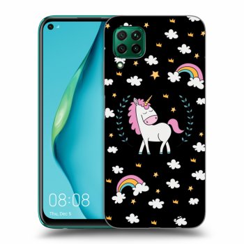 Hülle für Huawei P40 Lite - Unicorn star heaven