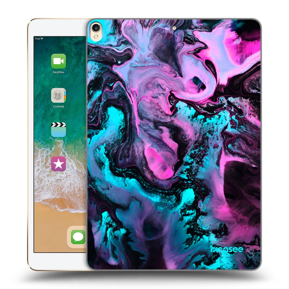 Picasee transparente Silikonhülle für Apple iPad Pro 10.5" 2017 (2. gen) - Lean