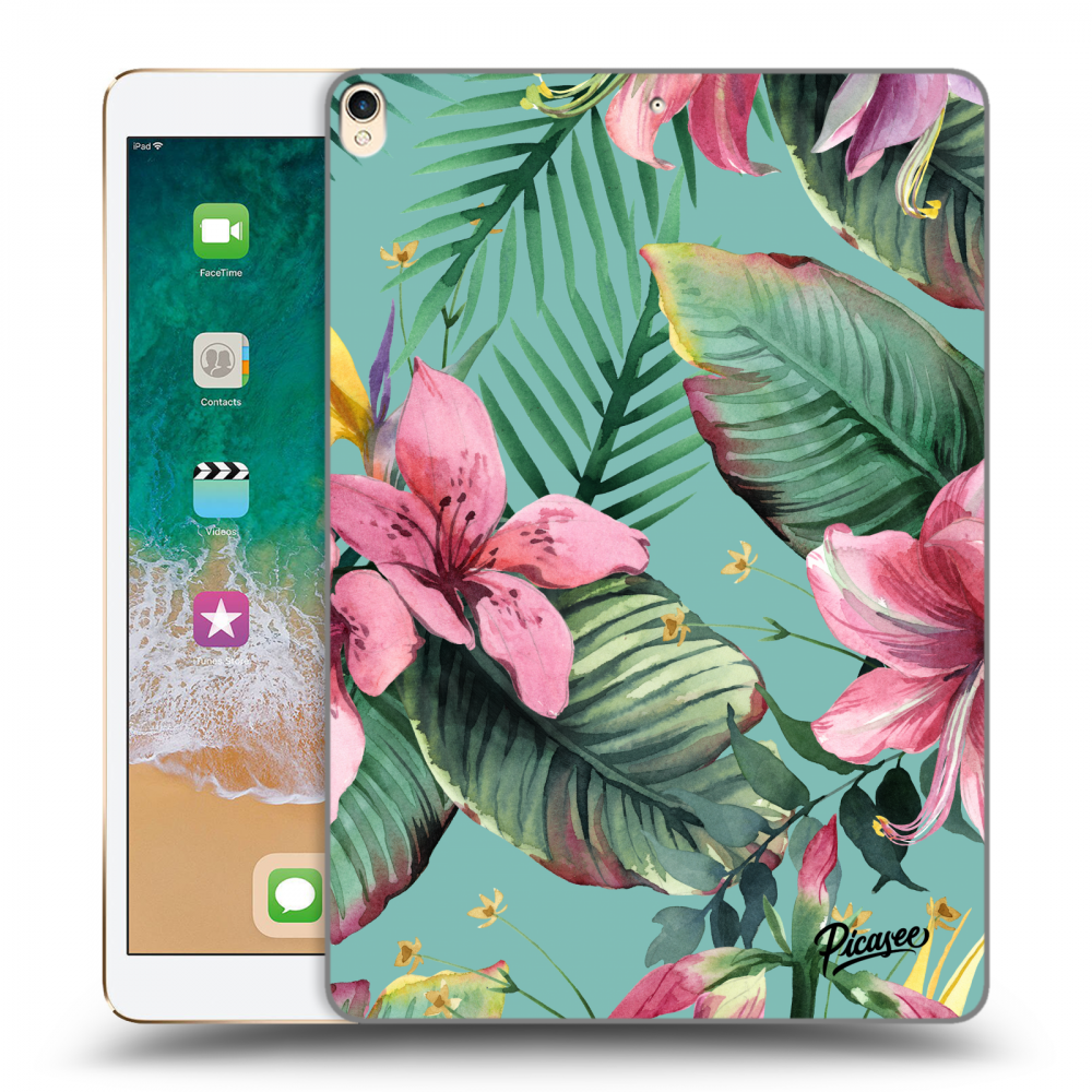 Picasee transparente Silikonhülle für Apple iPad Pro 10.5" 2017 (2. gen) - Hawaii