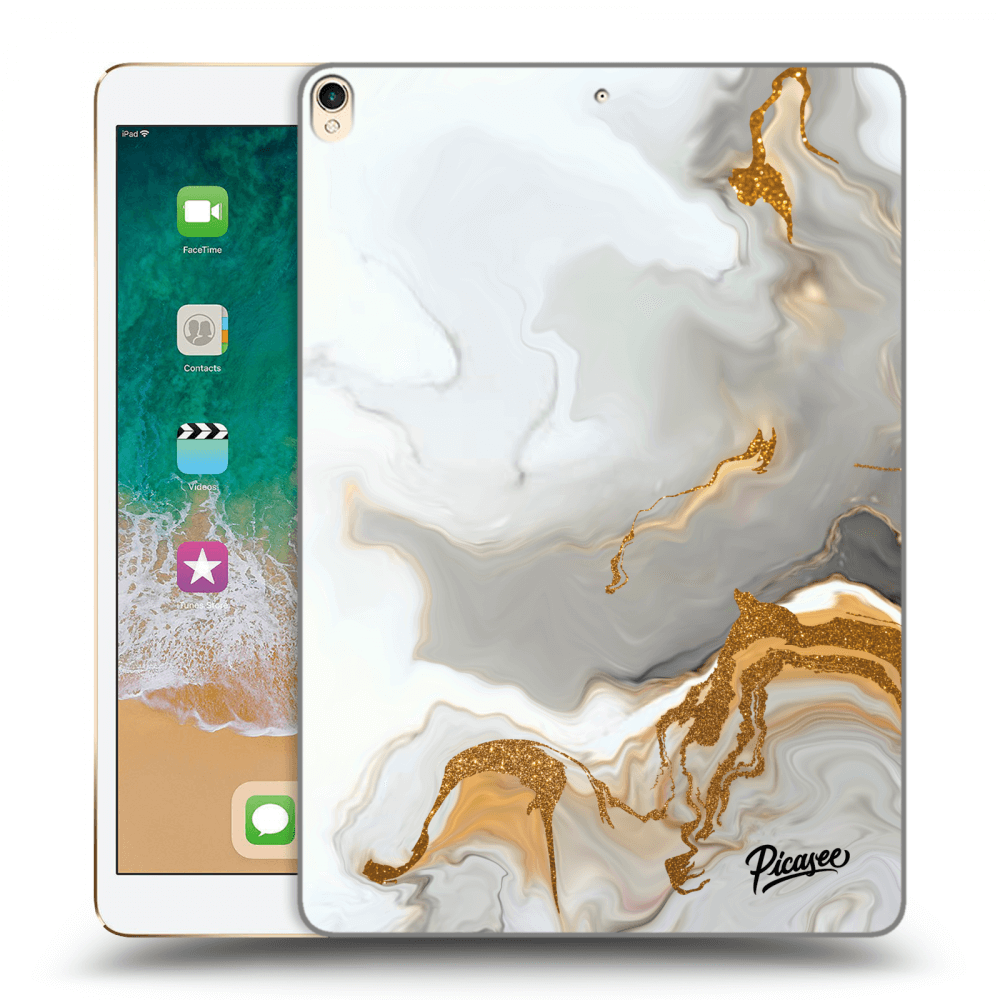 Picasee transparente Silikonhülle für Apple iPad Pro 10.5" 2017 (2. gen) - Her