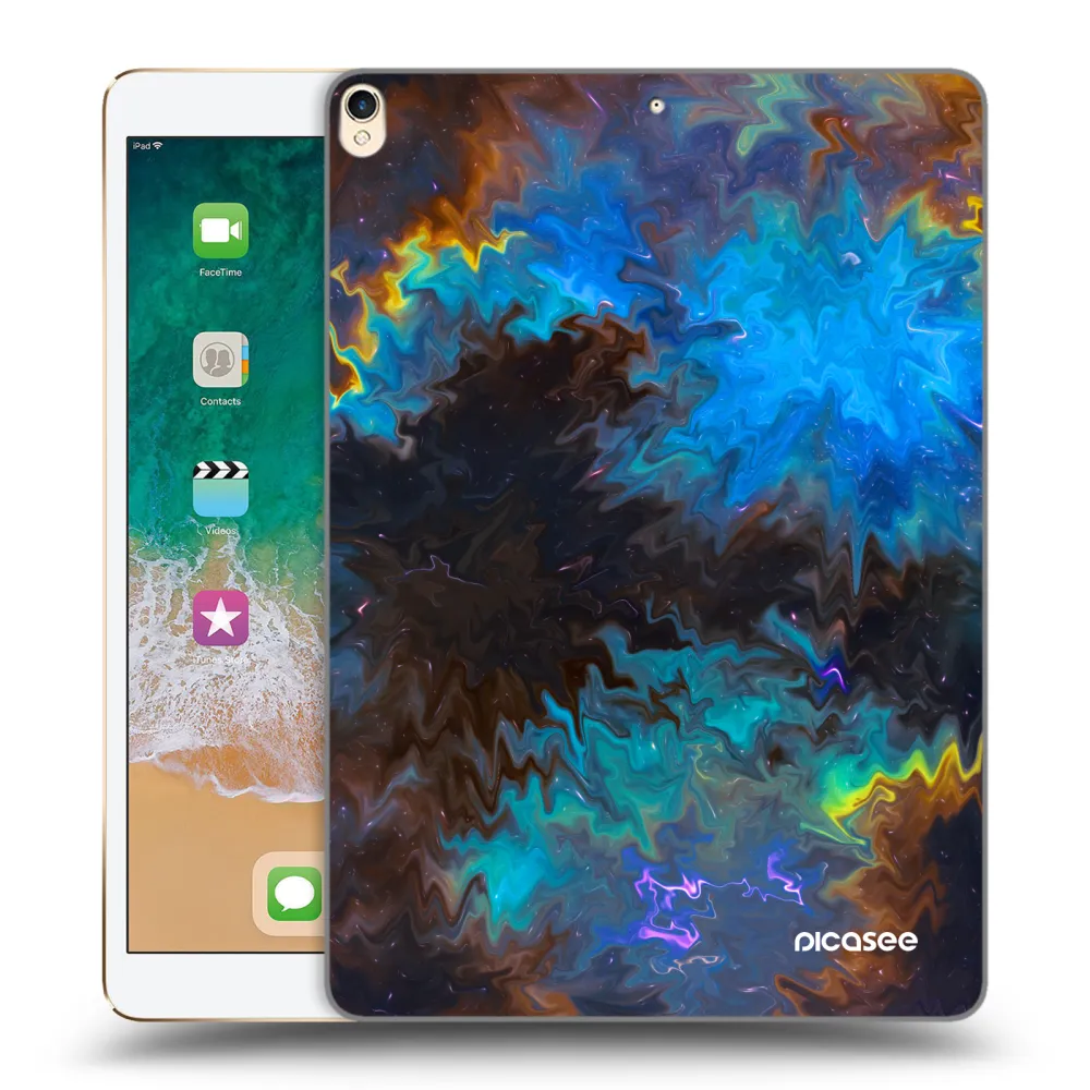 Picasee transparente Silikonhülle für Apple iPad Pro 10.5" 2017 (2. gen) - Space