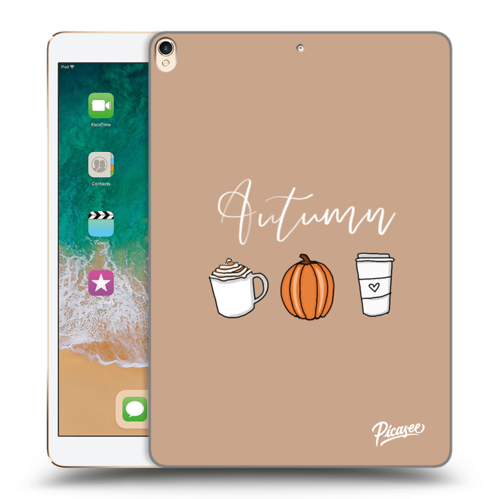 Picasee transparente Silikonhülle für Apple iPad Pro 10.5" 2017 (2. gen) - Autumn