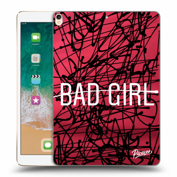 Picasee transparente Silikonhülle für Apple iPad Pro 10.5" 2017 (2. gen) - Bad girl