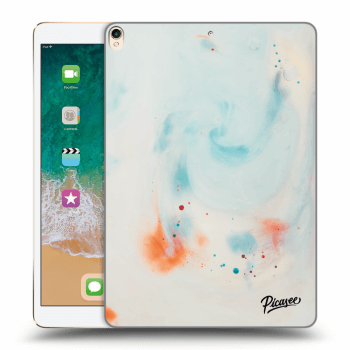 Picasee transparente Silikonhülle für Apple iPad Pro 10.5" 2017 (2. gen) - Splash